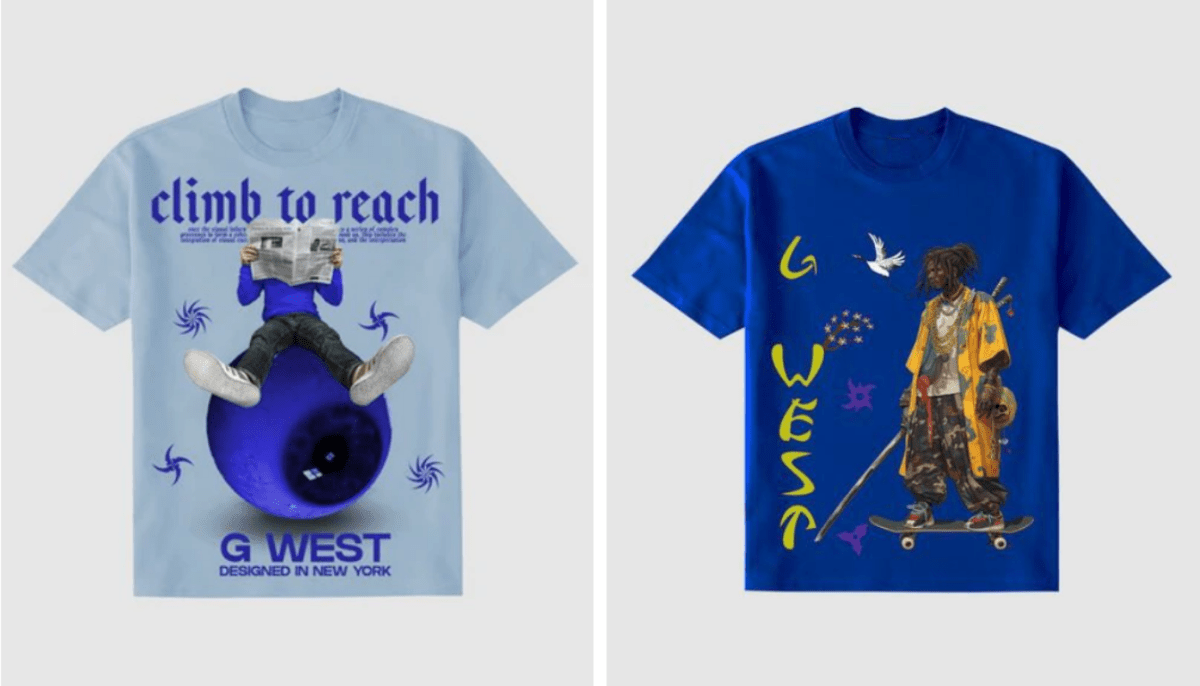 Blue T Shirt Collection: Style & Sustainability - G West