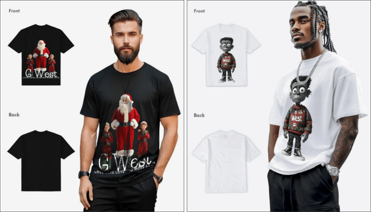 Christmas Outfits & Holiday Shirts - G West