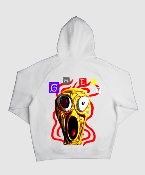 G WEST SCREAMING YELLOW FACE HOODIE - 5 COLORS