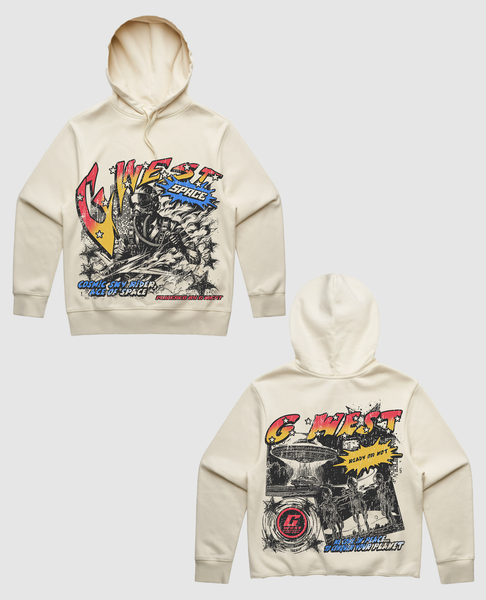 G West Cosmic Sky Ride Double Hit Hoodie