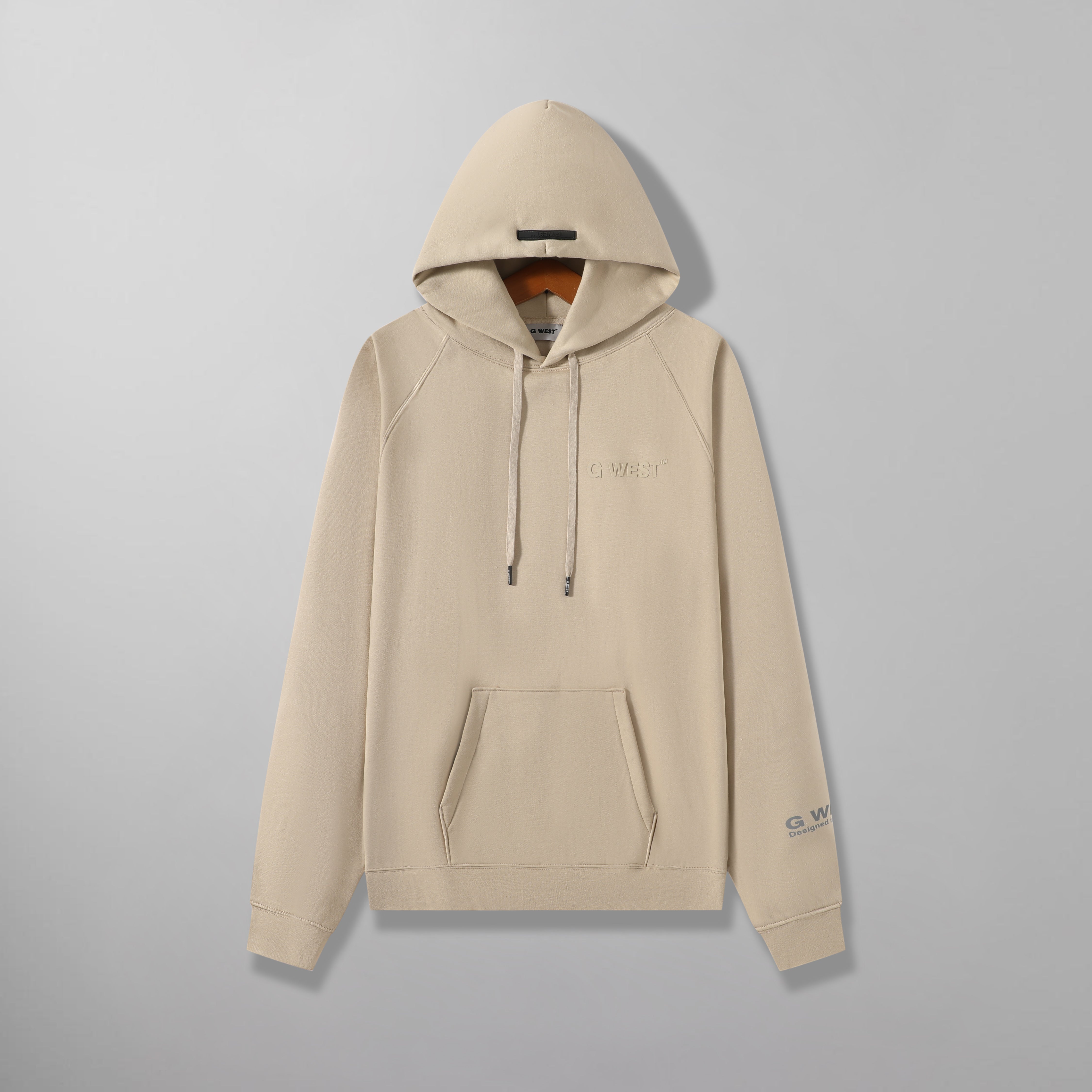 G WEST SMALL CHEST LOGO HOODIE