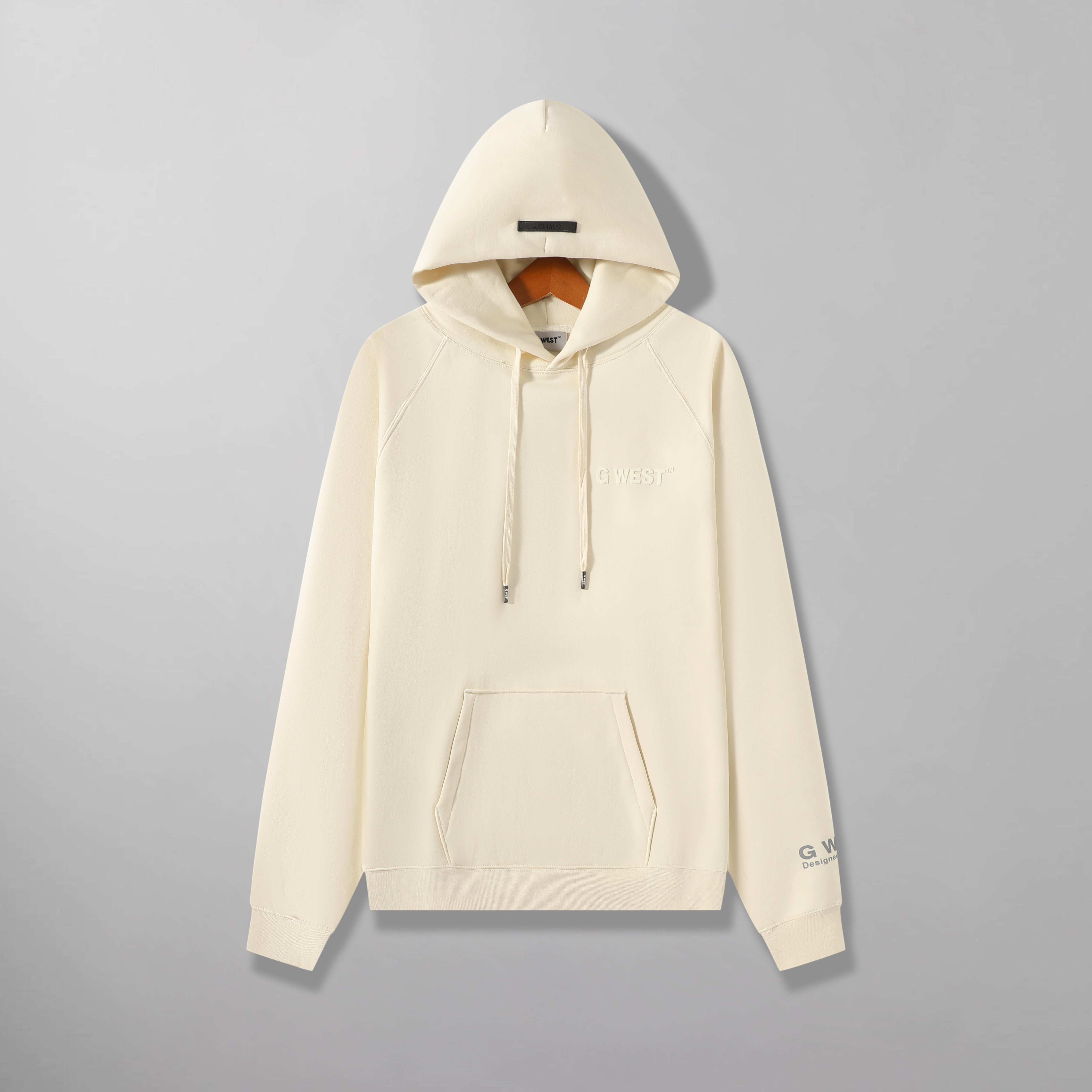 G WEST SMALL CHEST LOGO HOODIE