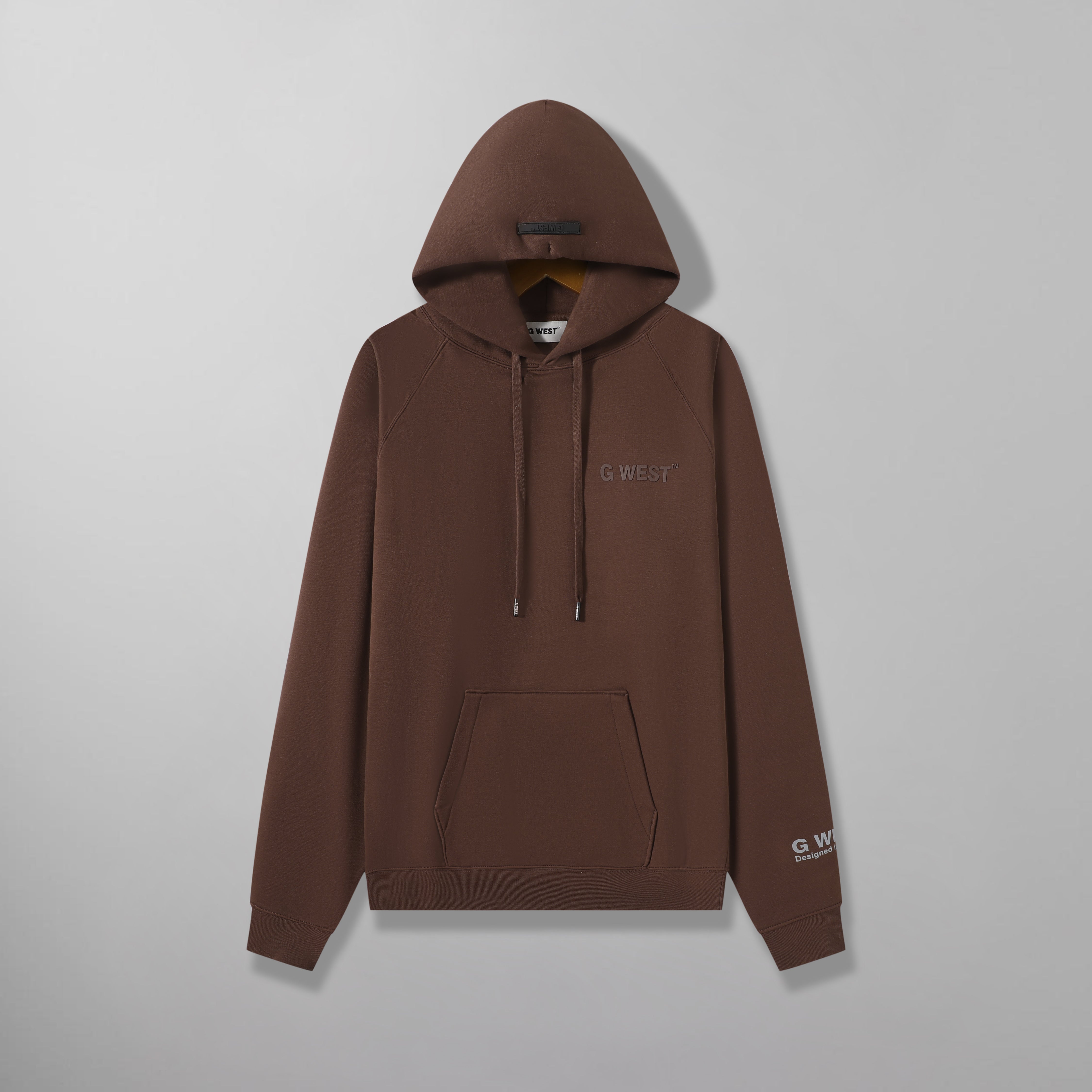 G WEST SMALL CHEST LOGO HOODIE