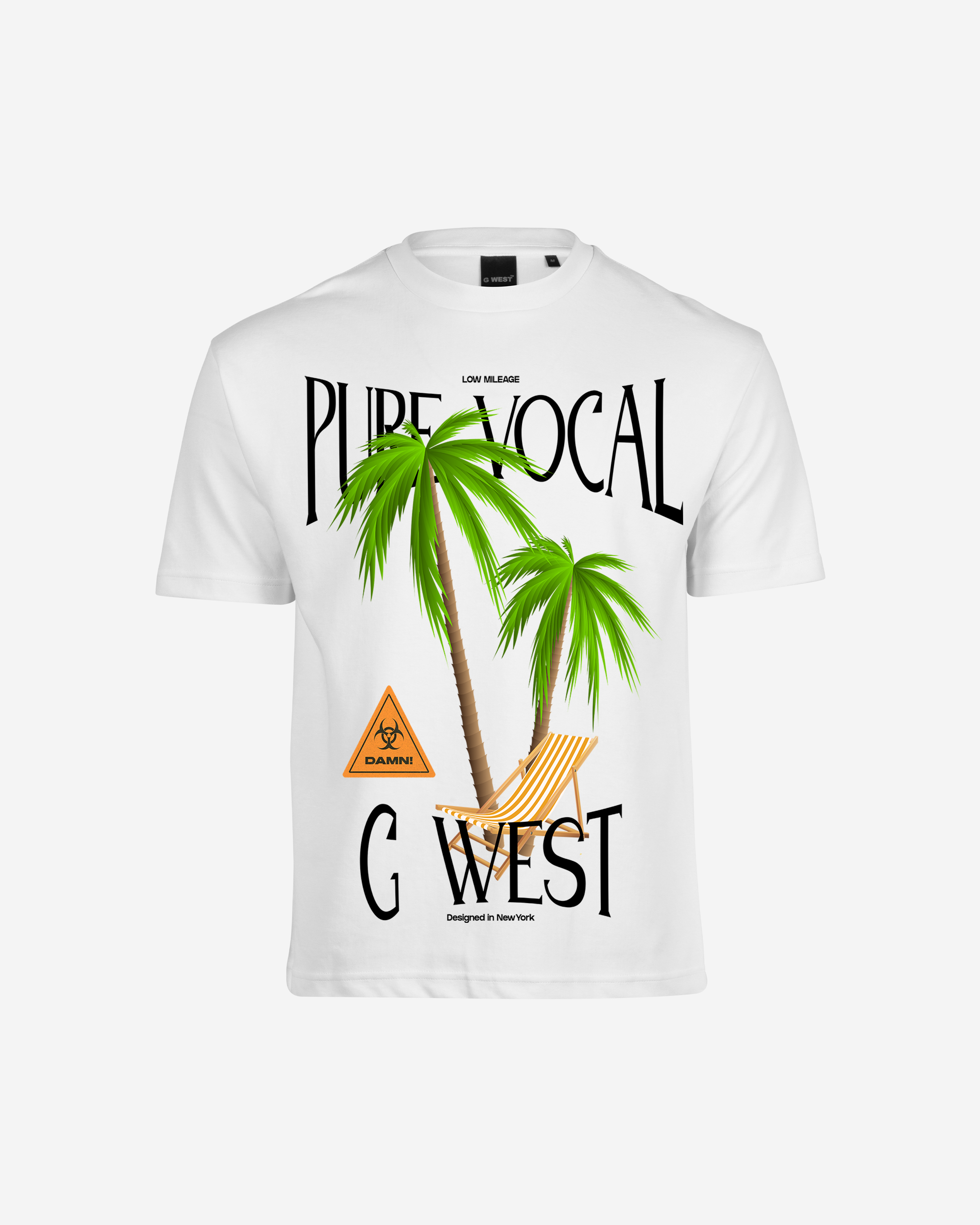 G West Oversized Pure Vocal T Shirt