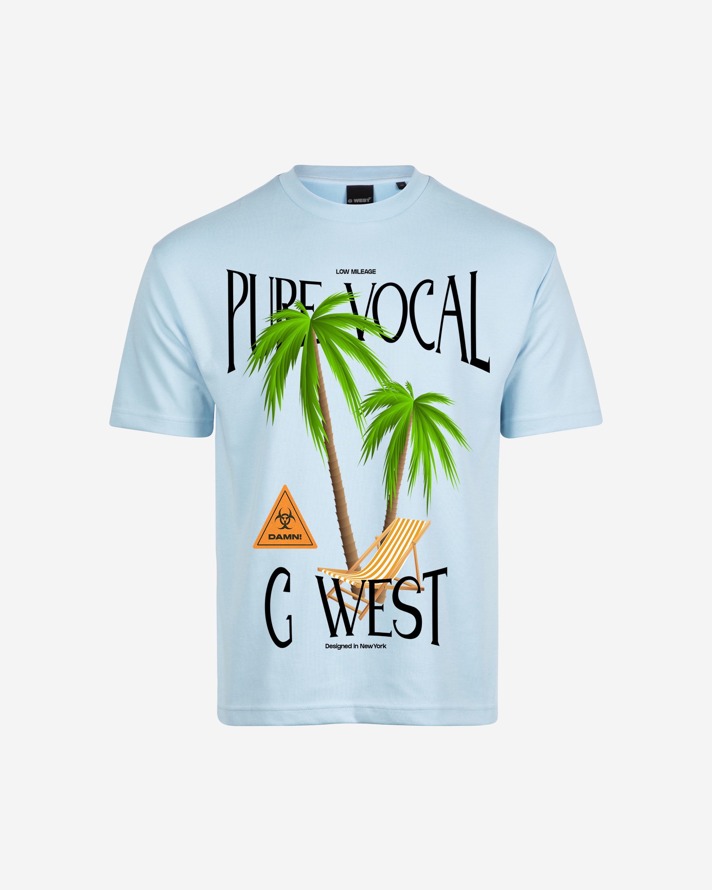 G West Oversized Pure Vocal T Shirt