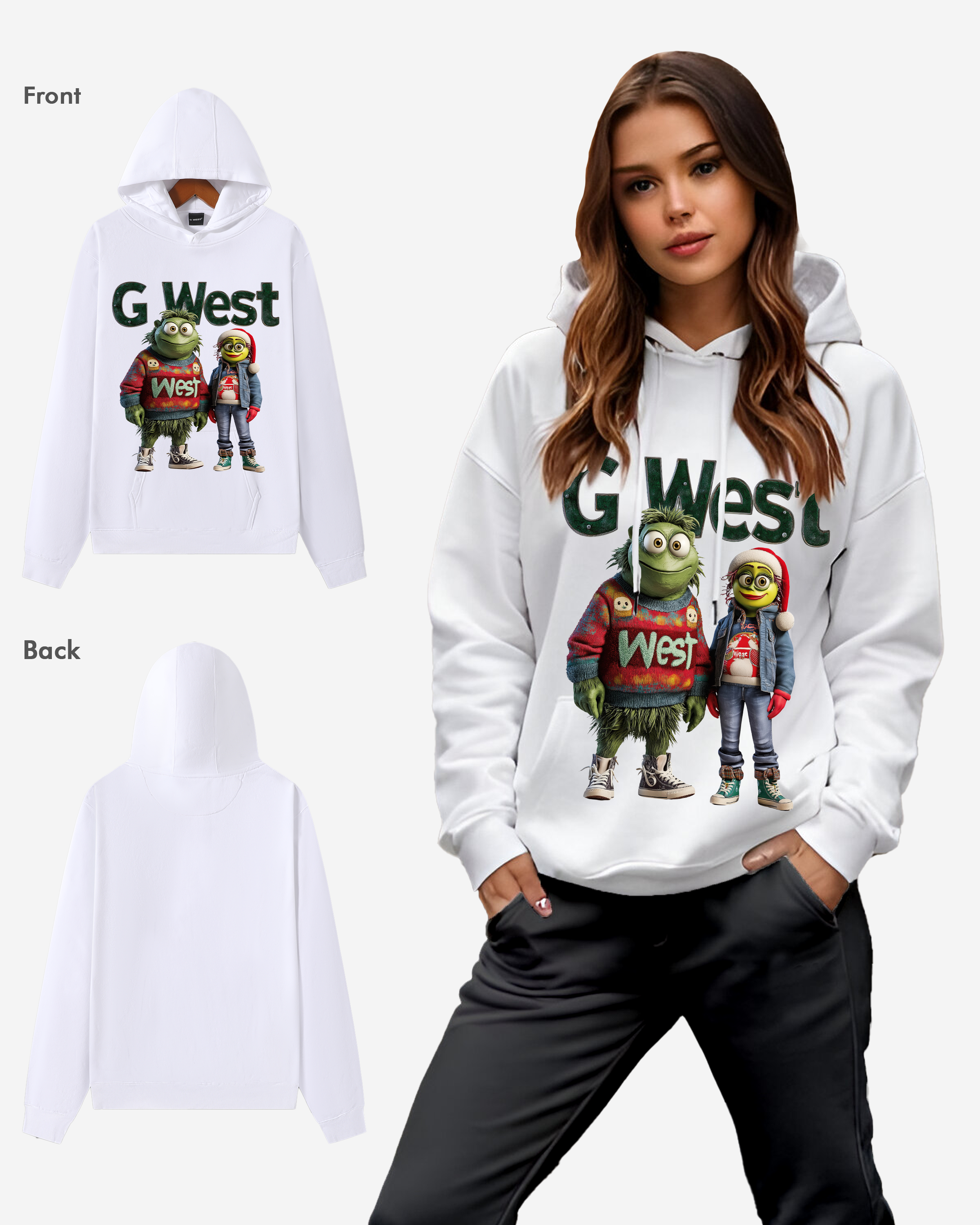 Yuletide Buddies Hoodie - G West