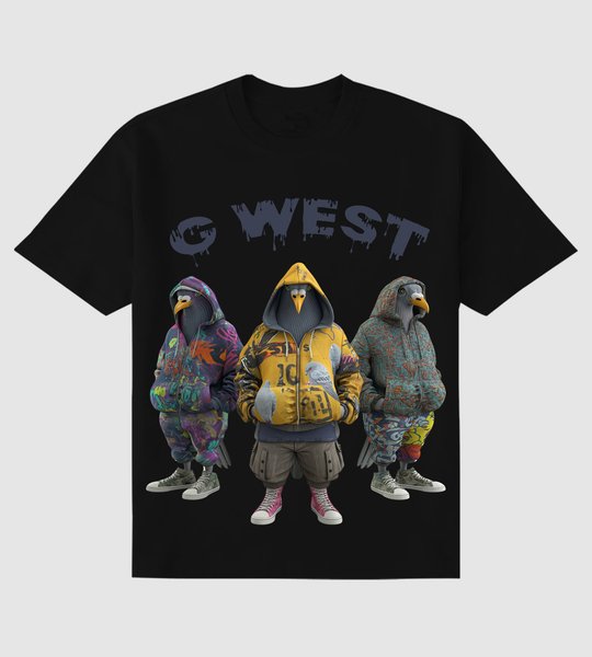 G WEST 3 PEIGION TEE - G West