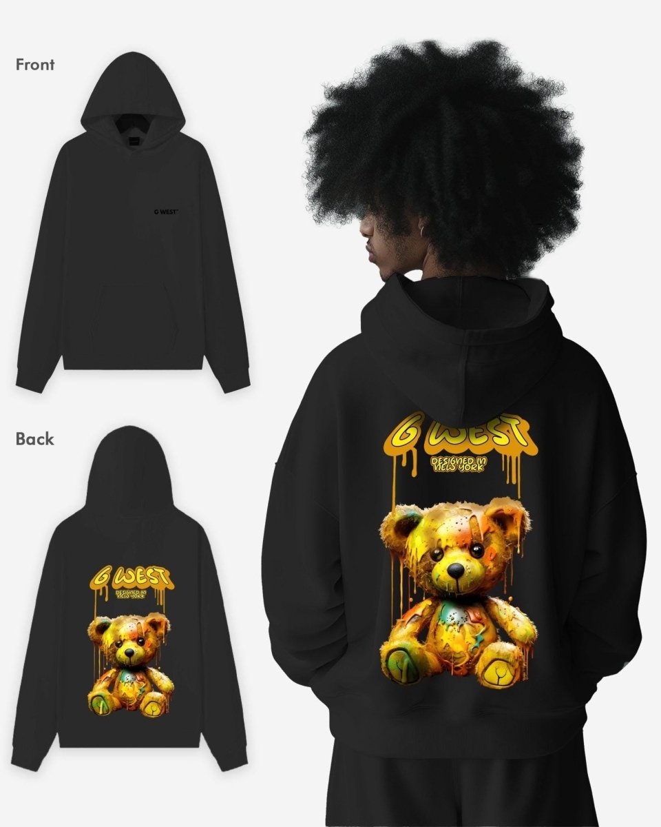 G West Acid Bear Heavy Premium Oversize Hoodie - G West