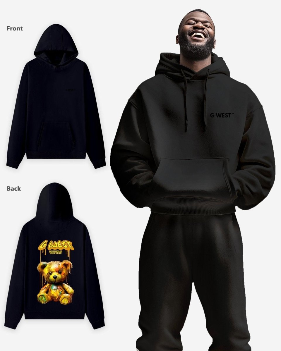 G West Acid Bear Heavy Premium Oversize Hoodie - G West