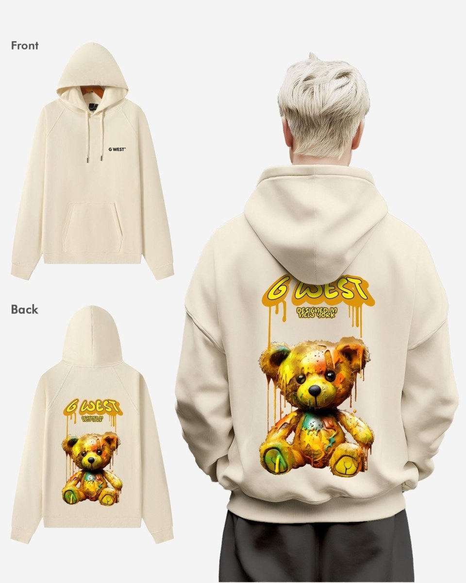 G West Acid Bear Heavy Premium Oversize Hoodie - G West