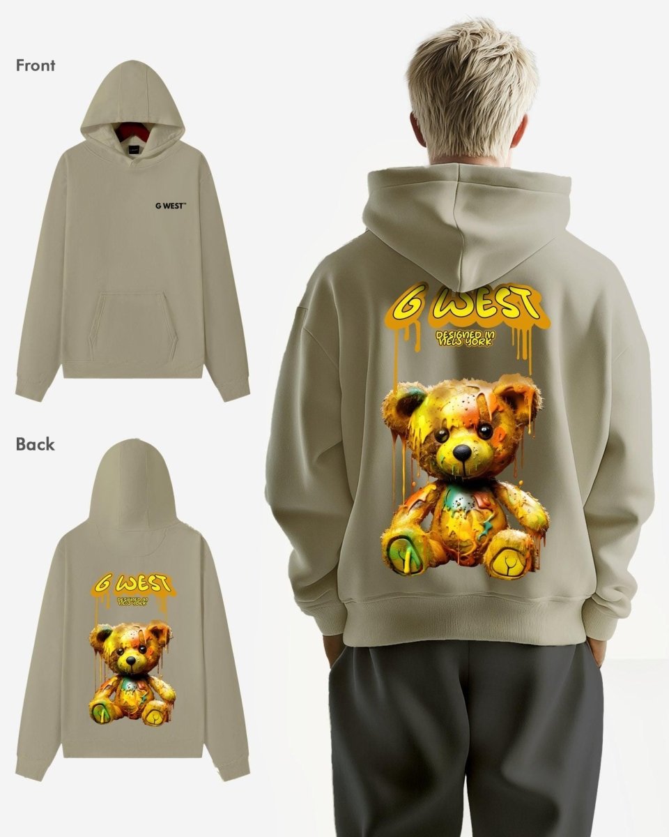 G West Acid Bear Heavy Premium Oversize Hoodie - G West