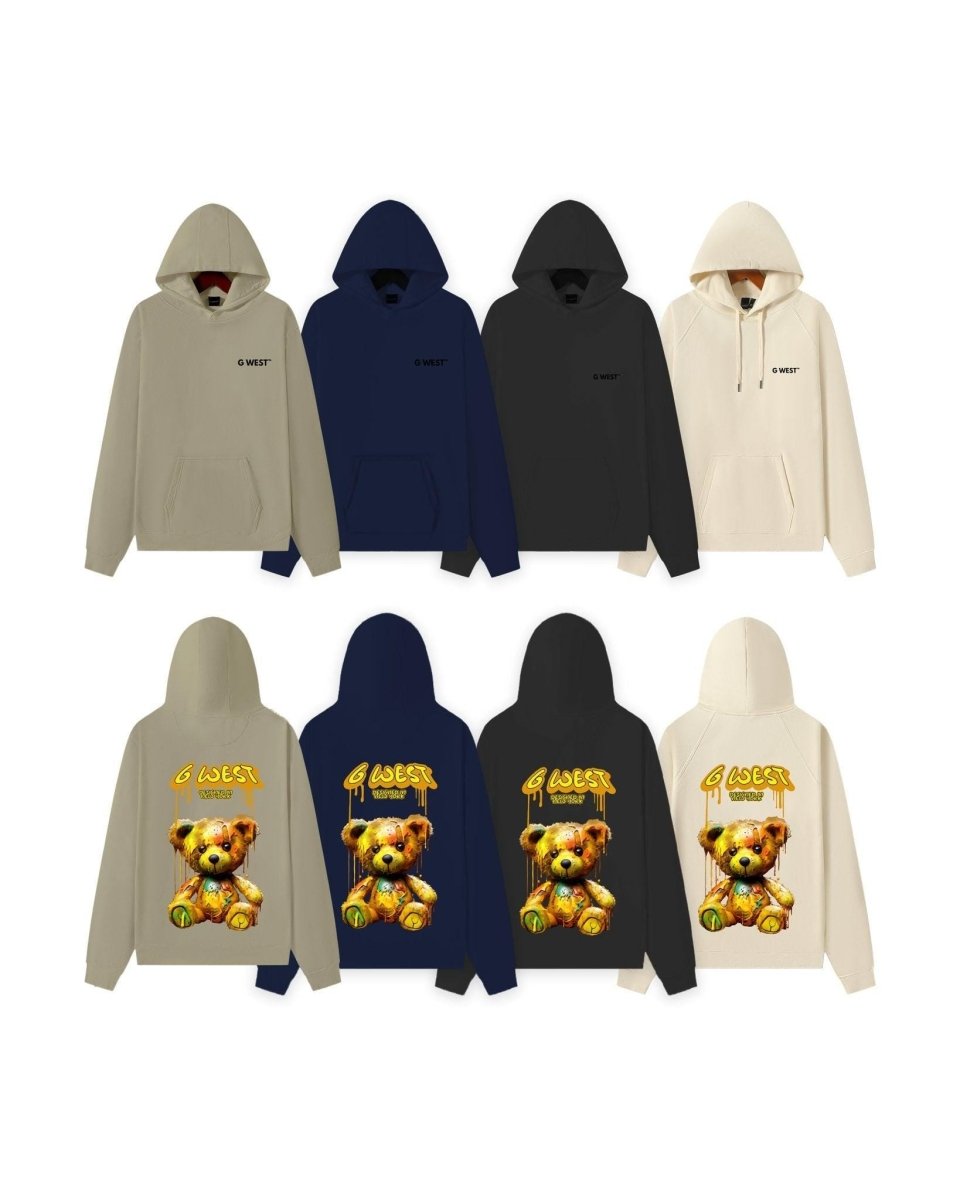 G West Acid Bear Heavy Premium Oversize Hoodie - G West