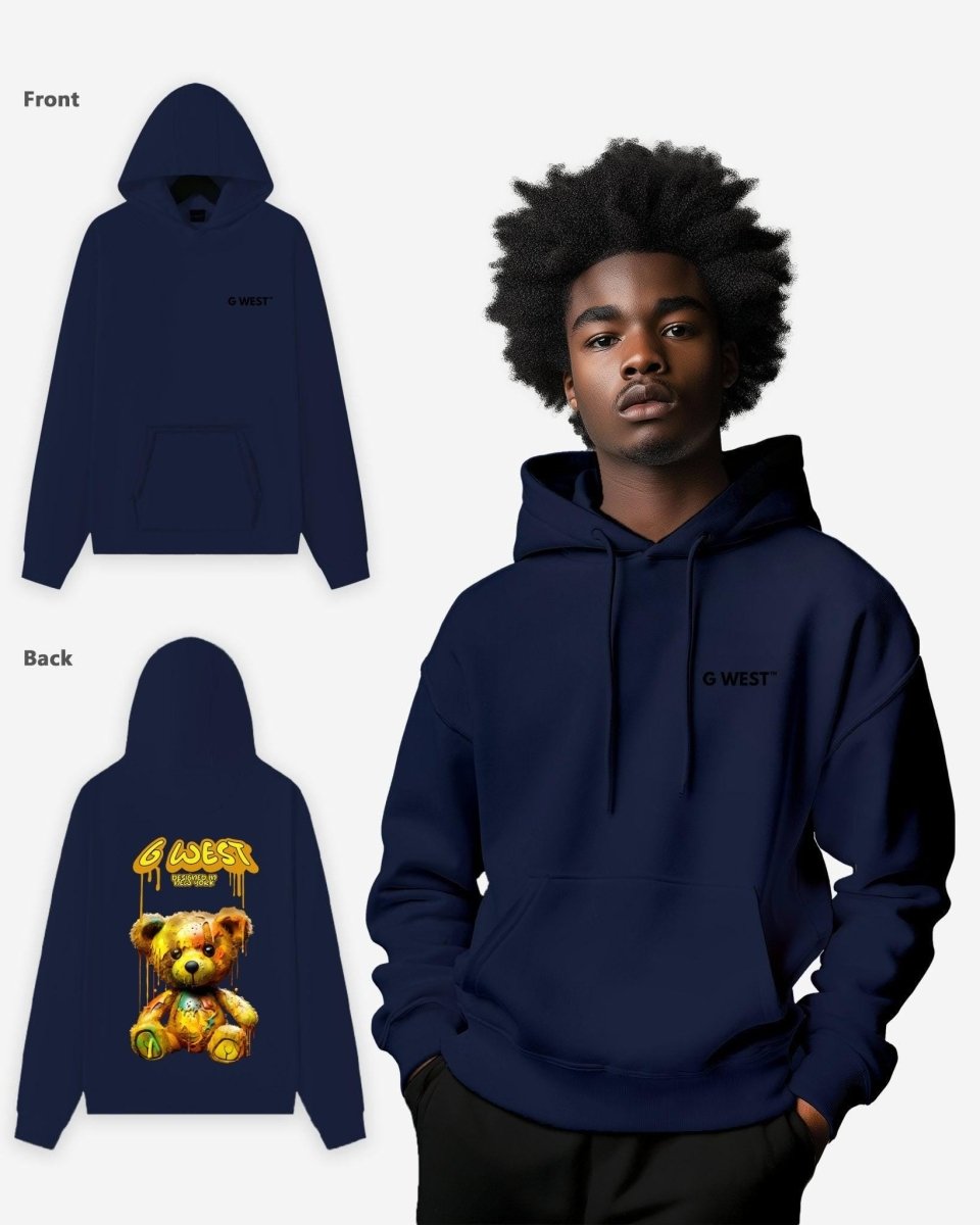 G West Acid Bear Heavy Premium Oversize Hoodie - G West