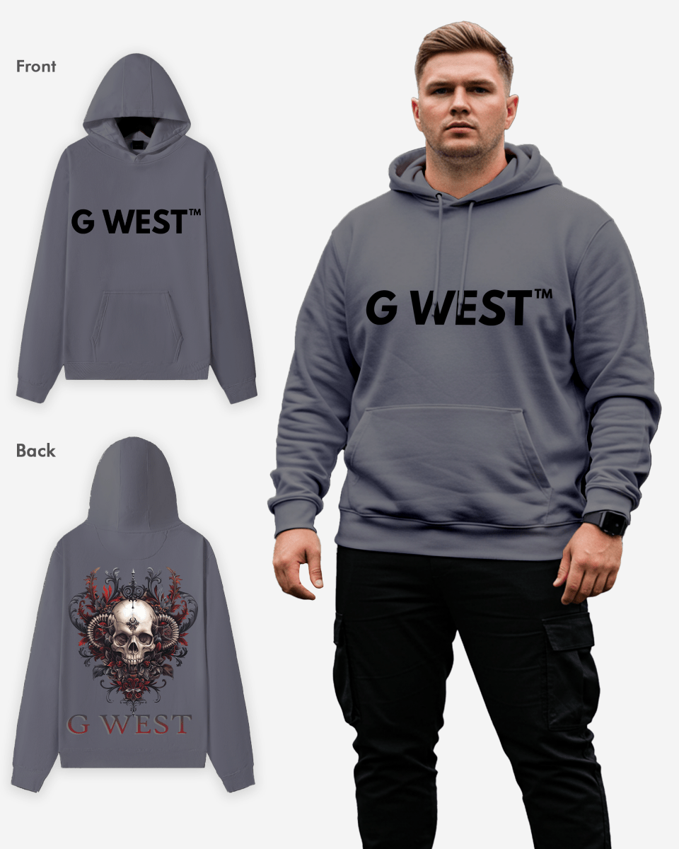 G west Afflicted Times HOODIE Big and Tall - G West