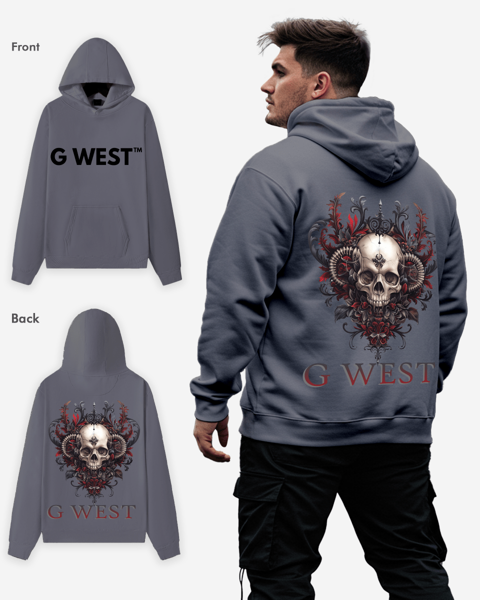 G west Afflicted Times HOODIE Big and Tall - G West