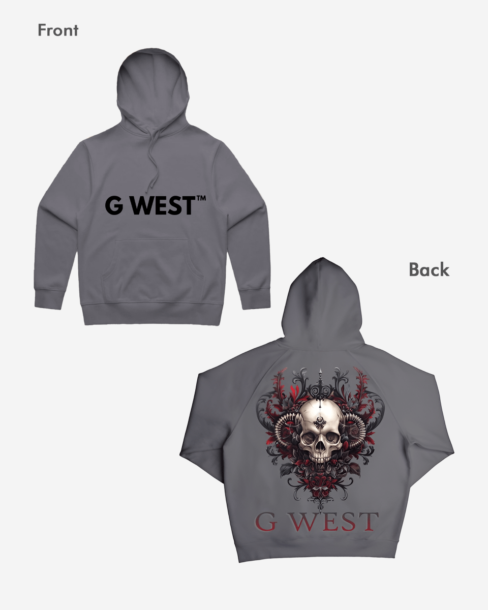 G west Afflicted Times HOODIE Big and Tall - G West