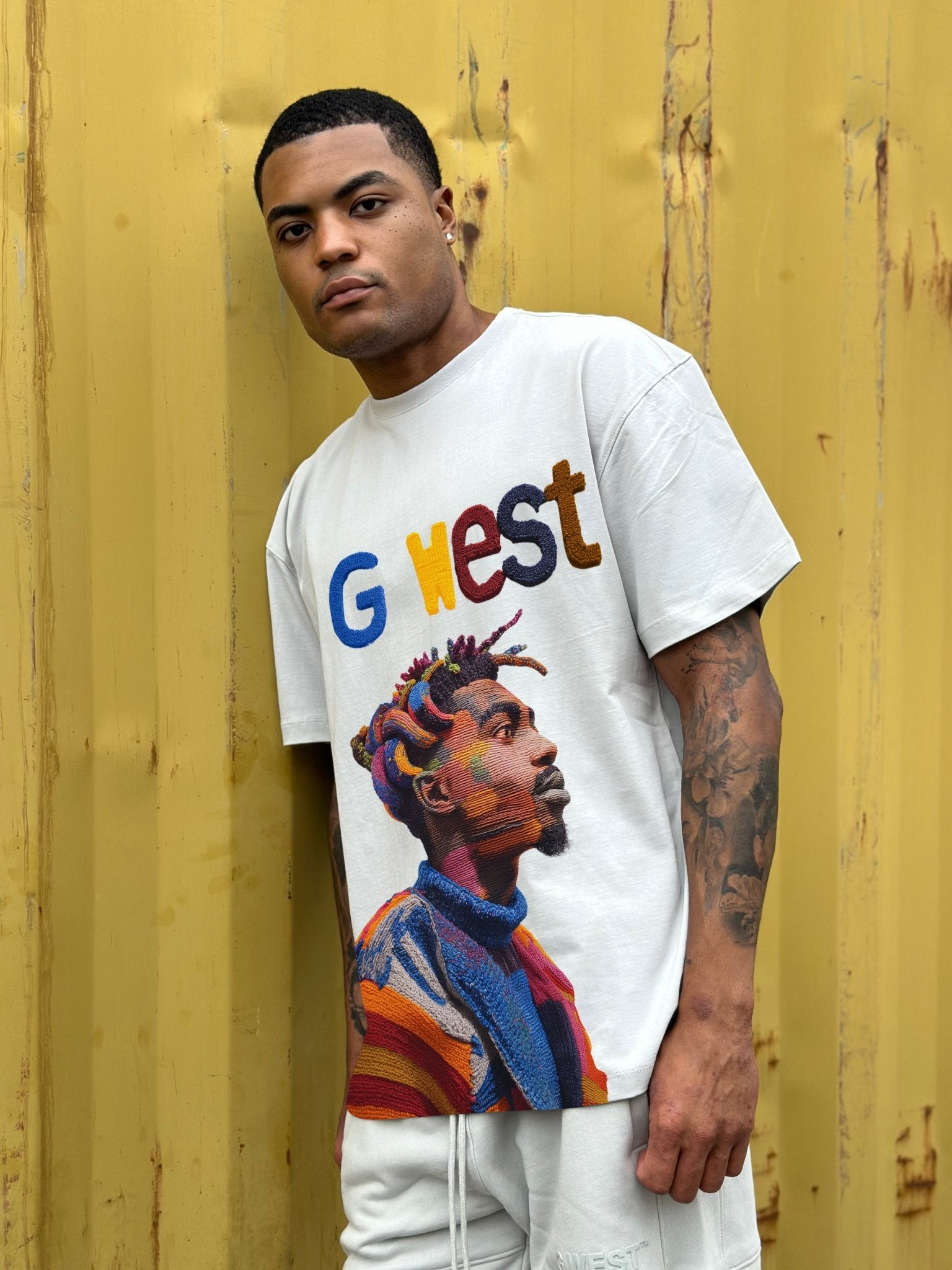 G west African men tee - G West