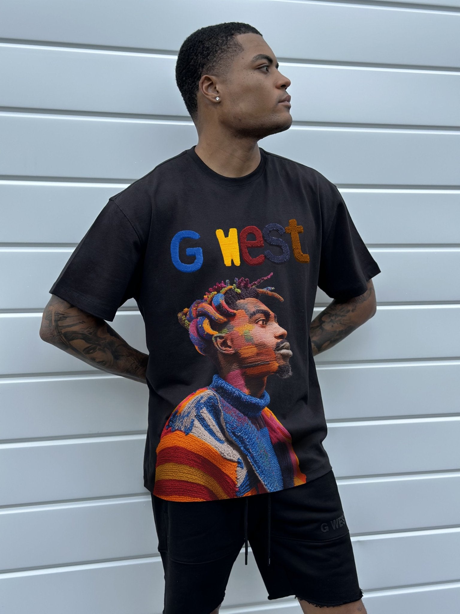 G west African men tee - G West