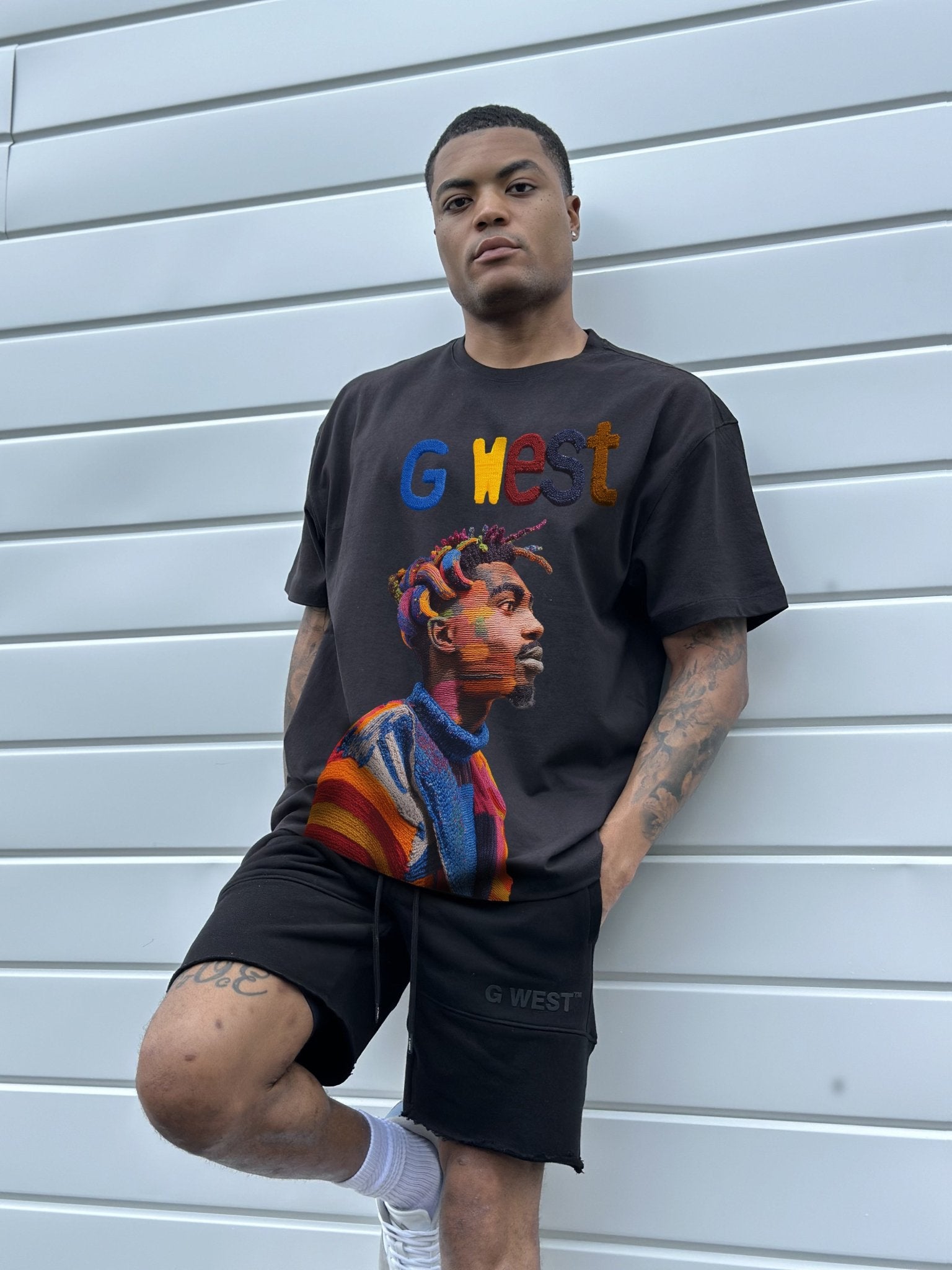 G west African men tee - G West