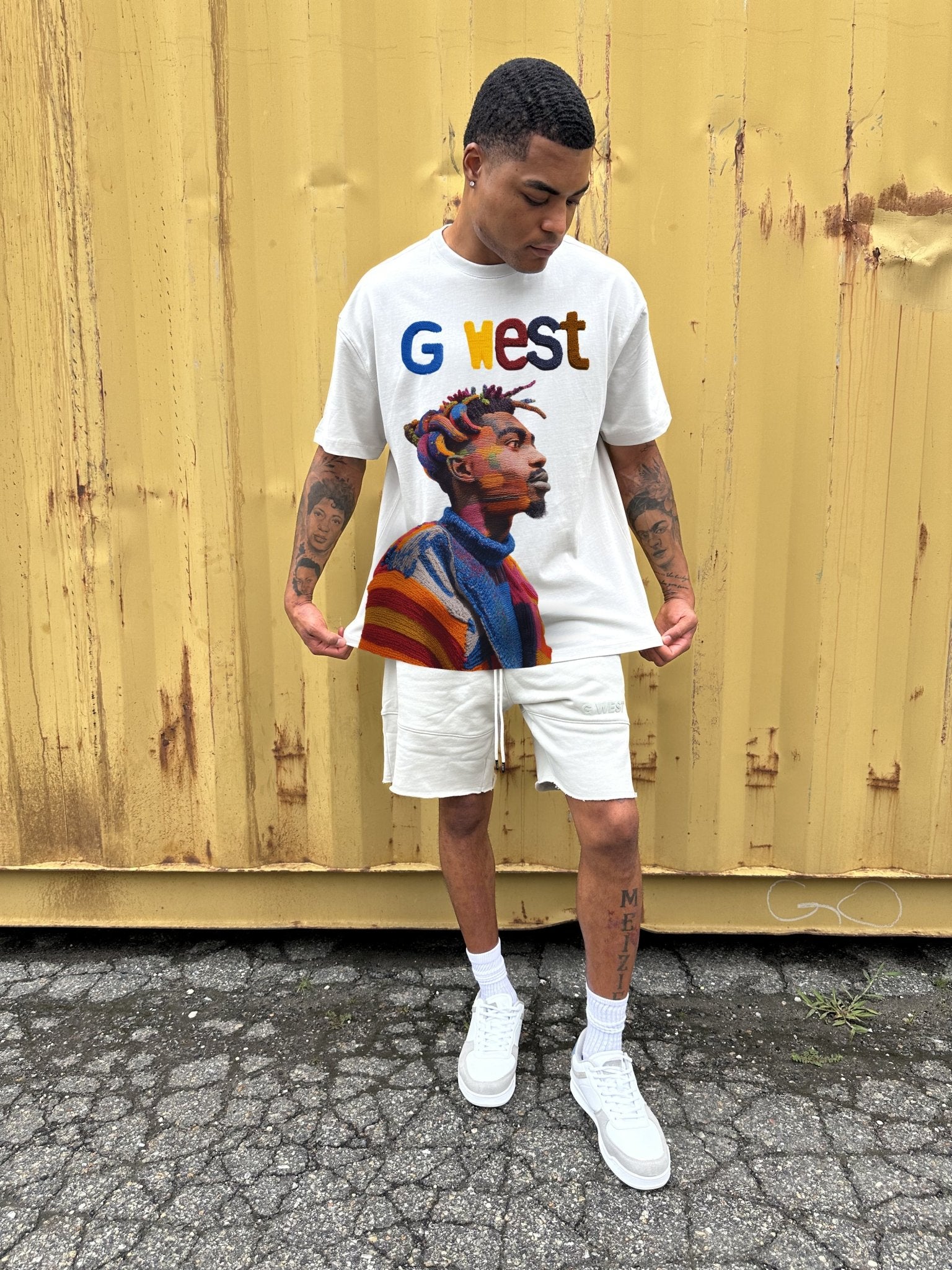 G west African men tee - G West