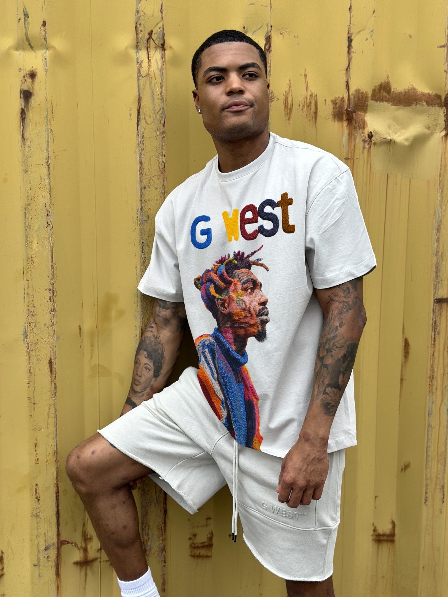 G west African men tee - G West