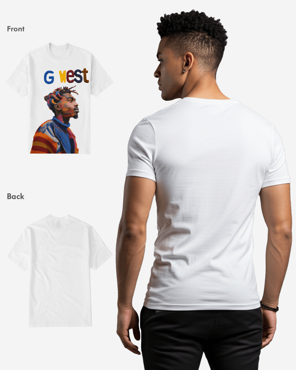 G west African men tee - G West