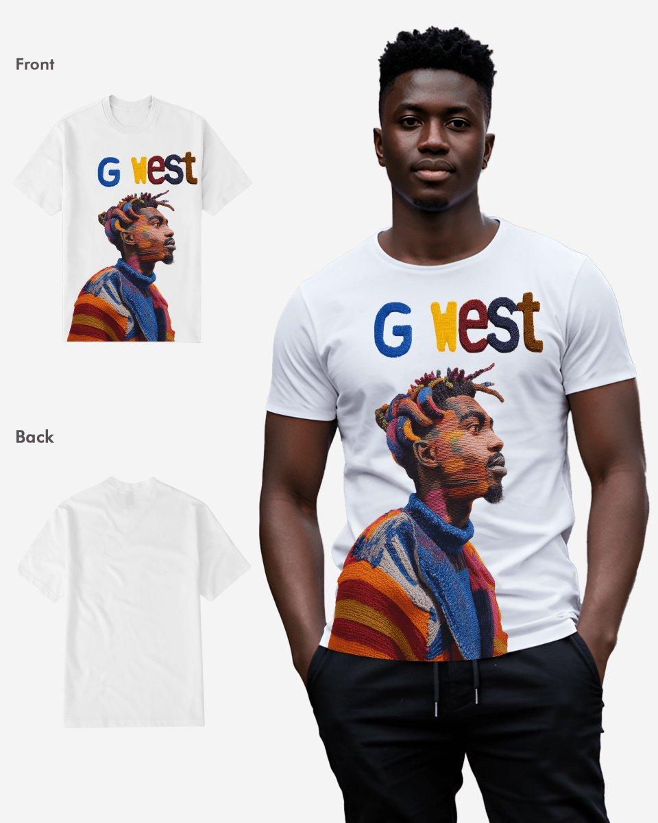 G west African men tee - G West