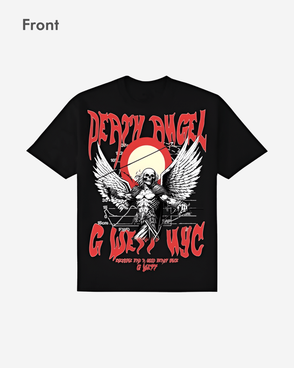 G WEST ANGEL OF DEATH T SHIRT Big and Tall - G West