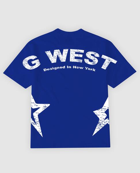 G WEST ARCH LOGO TEE GWGTL9051 - 5 COLORS - G West