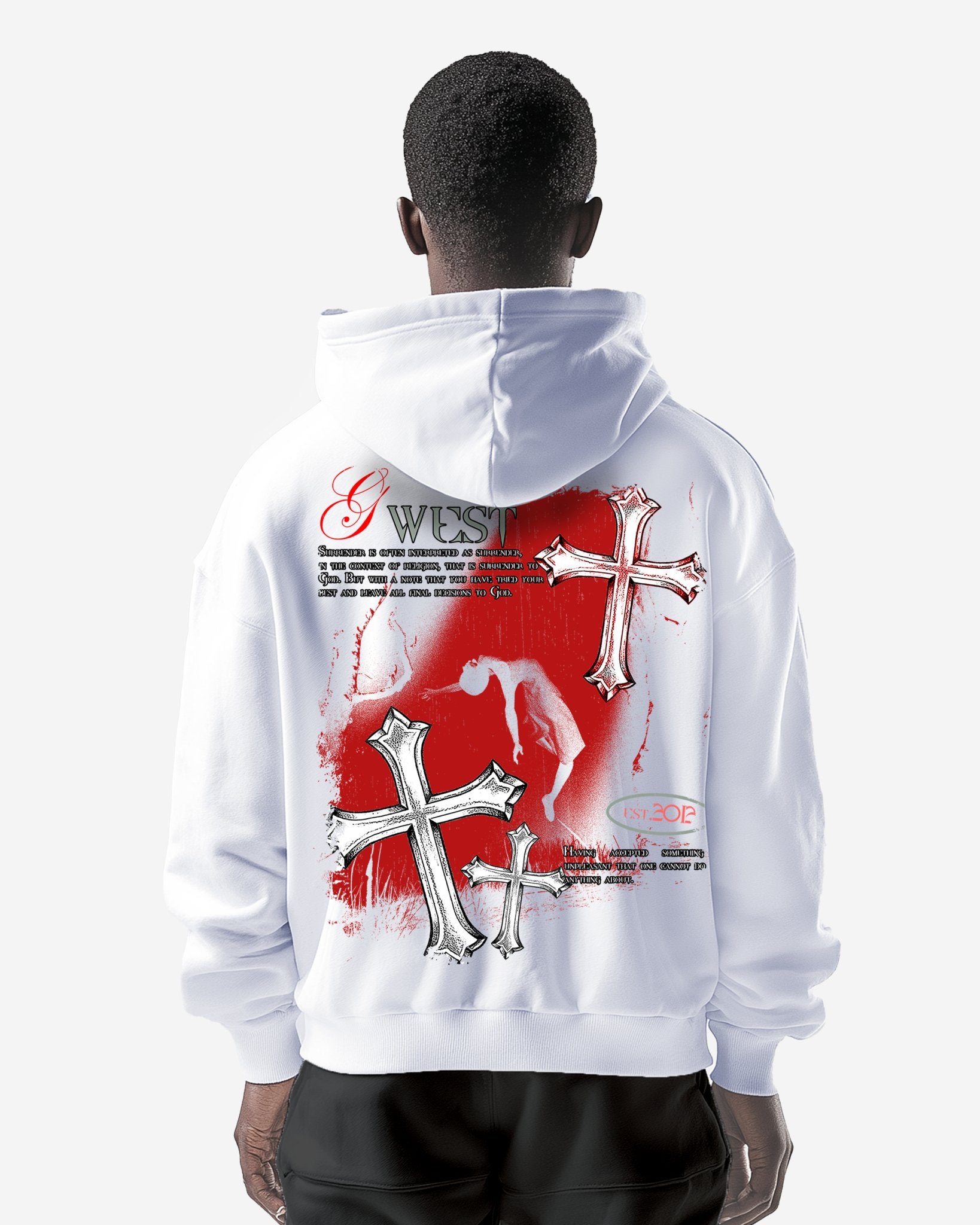 G WEST ASCENDING SOUL OVERSIZE HOODIE - G West