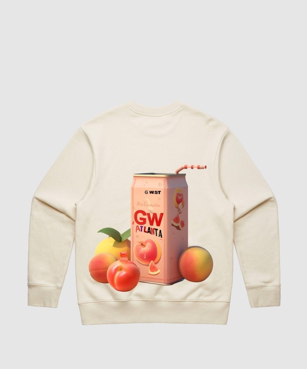 G West Atlanta Peach Heavy Premium Crewneck - 6 Colors - G West