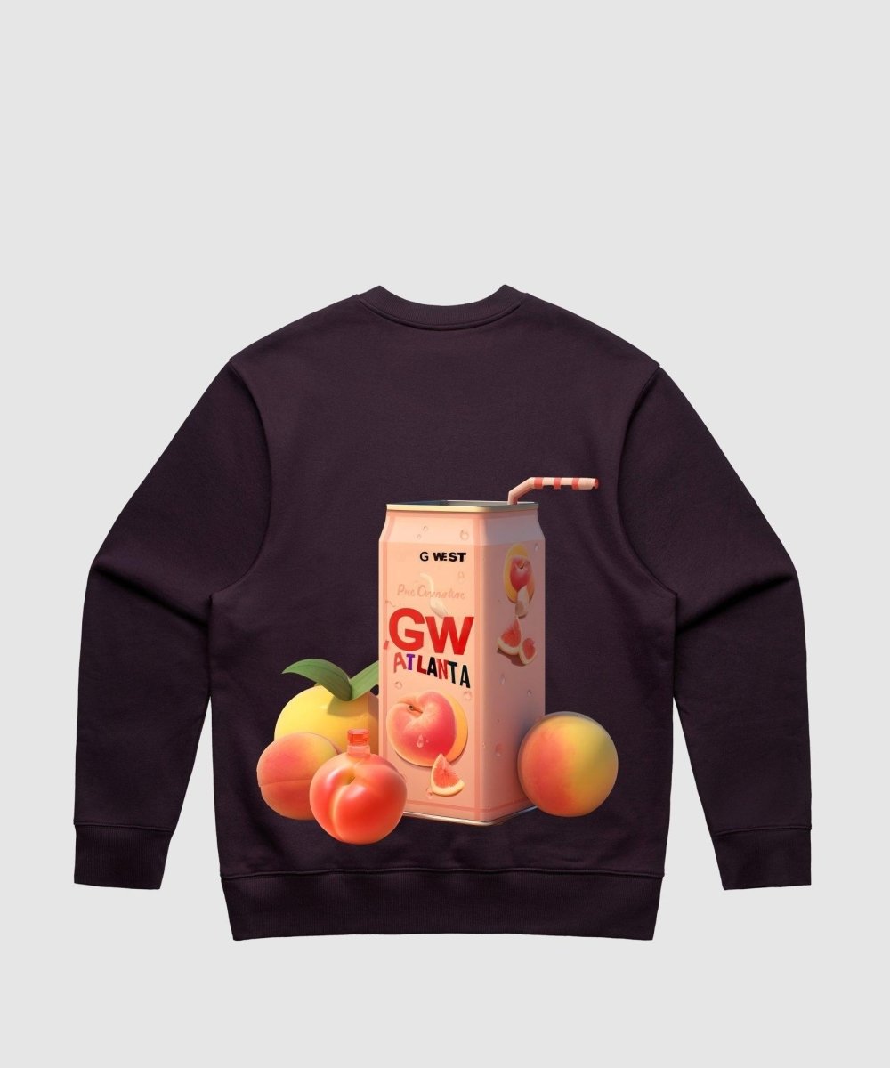 G West Atlanta Peach Heavy Premium Crewneck - 6 Colors - G West