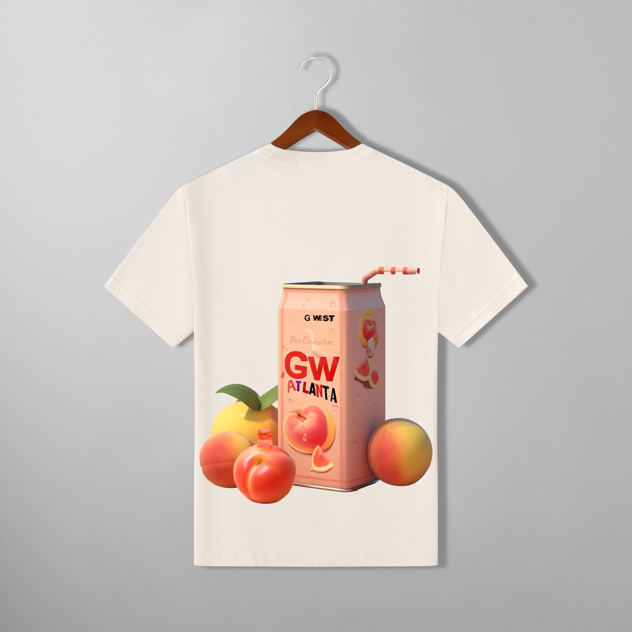 G WEST ATLANTA PEACH TEE - G West