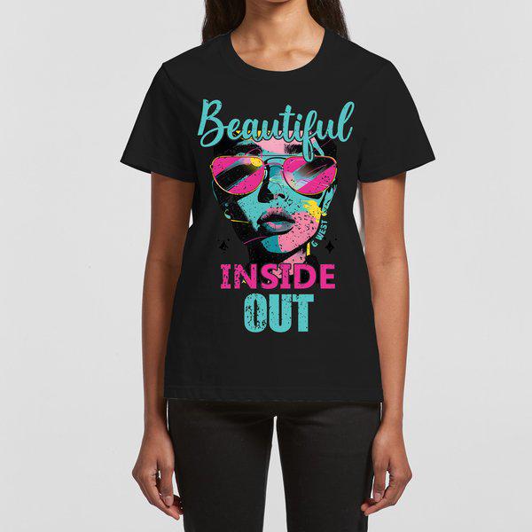 G West Beautiful Inside Out Basic T Shirt - Dtwasbst9060 - G West