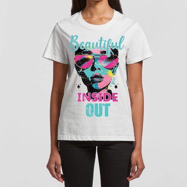 G West Beautiful Inside Out Basic T Shirt - Dtwasbst9060 - G West