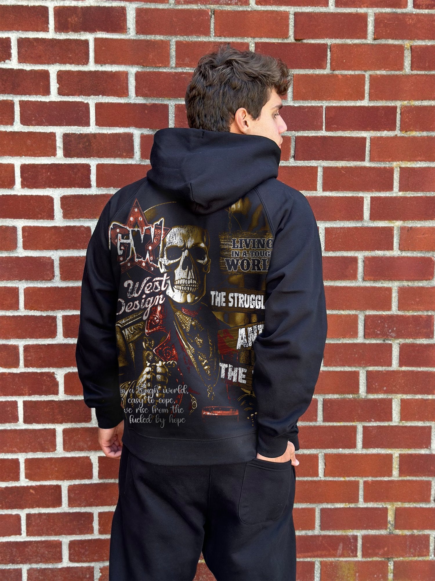 G West Being Enlightened Double Hit Hoodie - G West