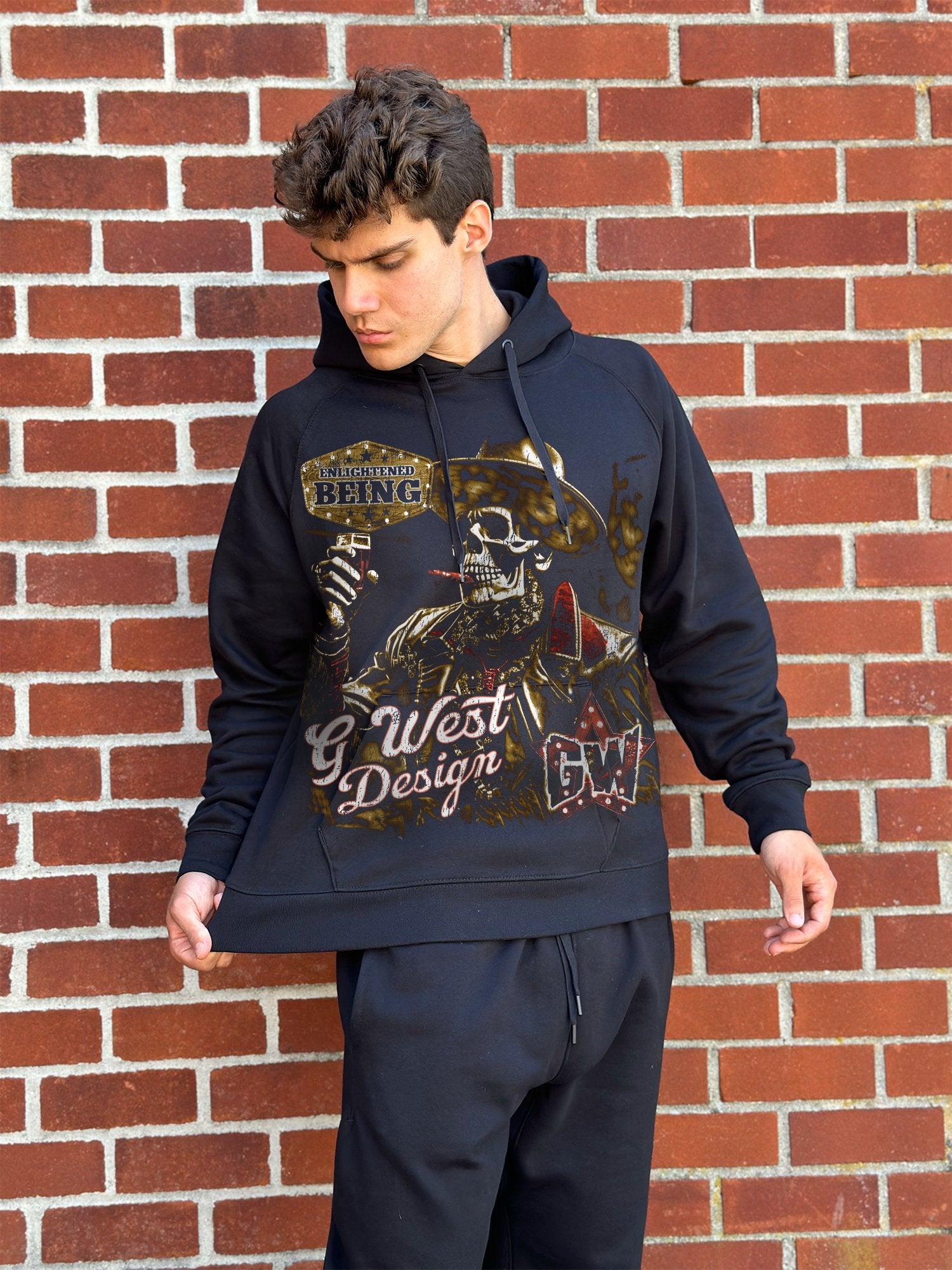 G West Being Enlightened Double Hit Hoodie - G West