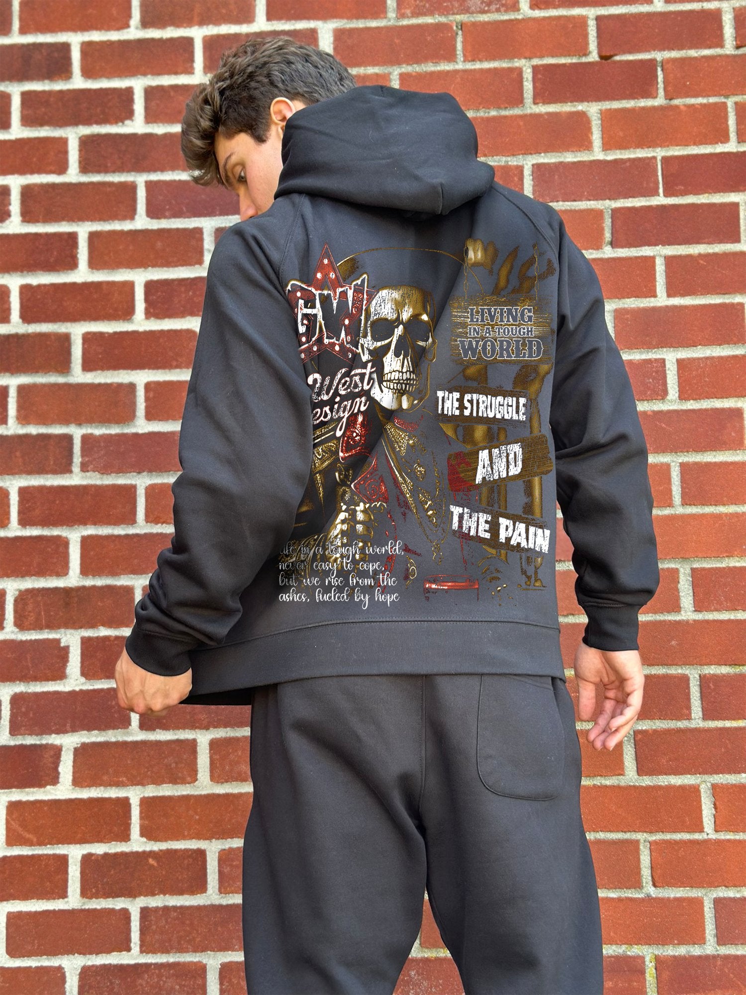 G West Being Enlightened Double Hit Hoodie - G West