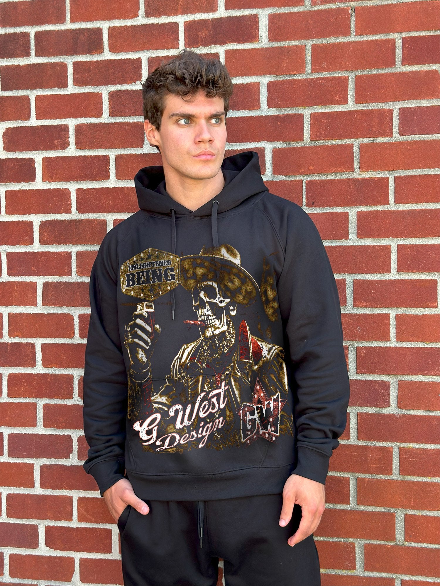 G West Being Enlightened Double Hit Hoodie - G West