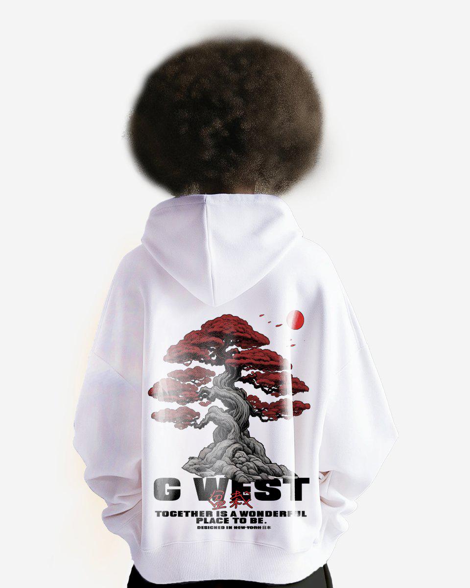 G West Bonsai Tree Oversize Hoodie - G West