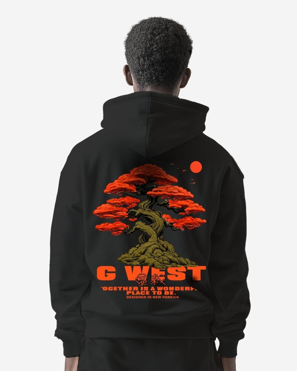 G West Bonsai Tree Oversize Hoodie - G West