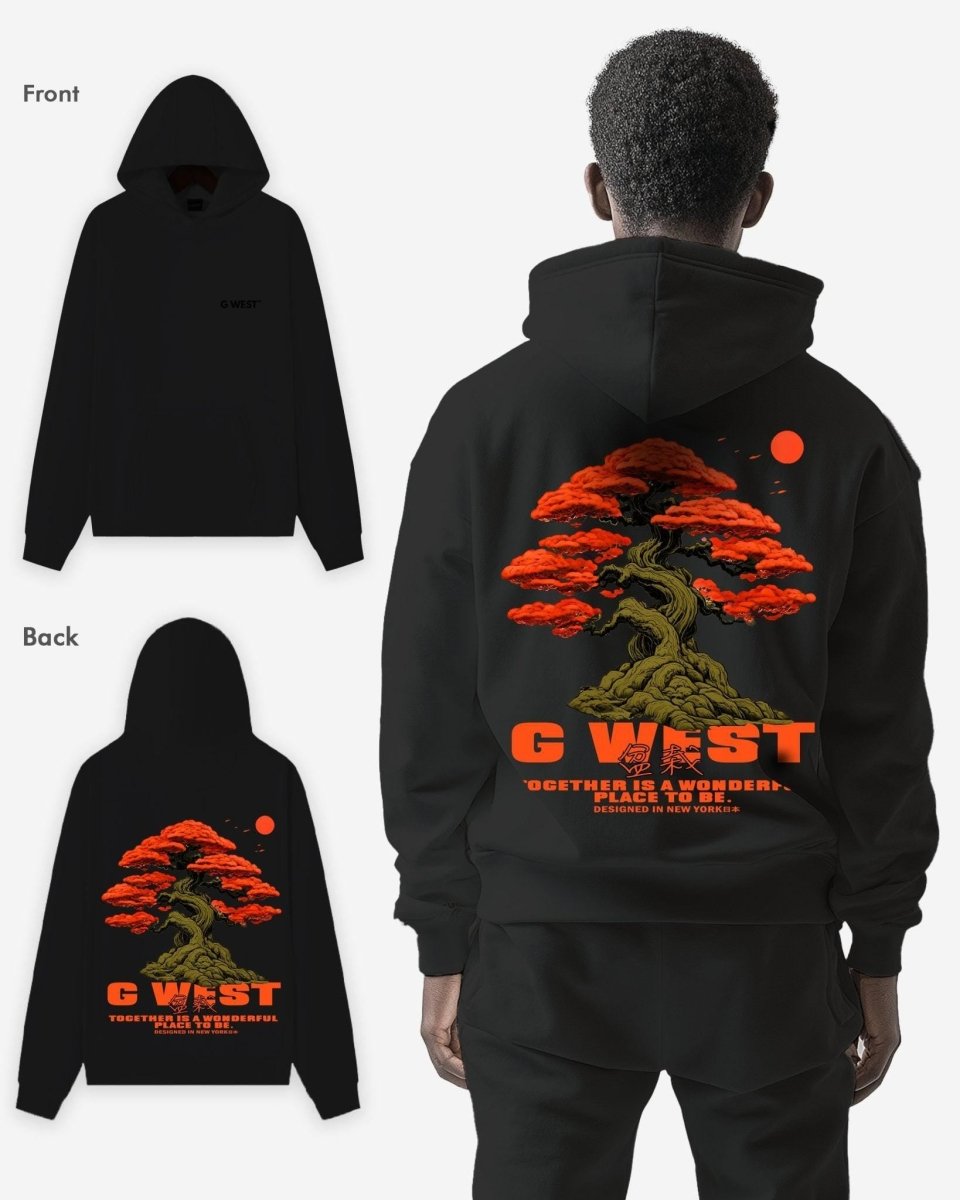 G West Bonsai Tree Oversize Hoodie - G West