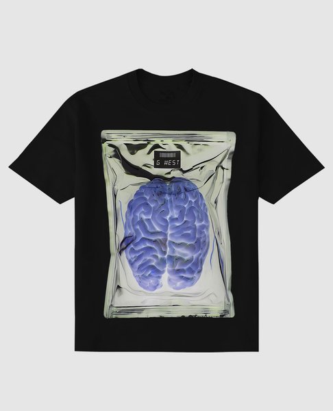 G West Brain Bag Black Tee - G West