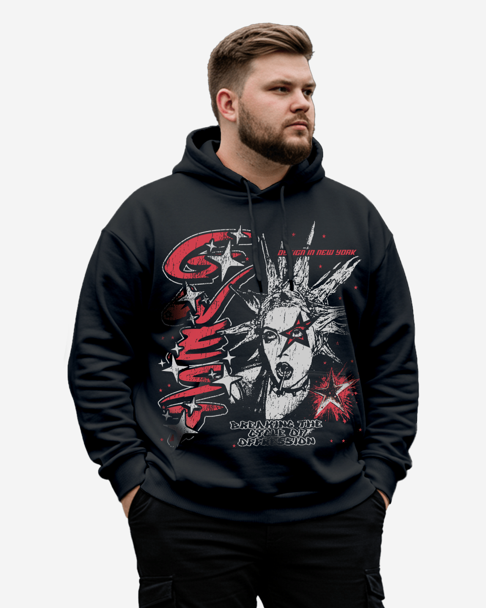 G West Breaking the Cycle Double Hit HOODIE Big and Tall - G West