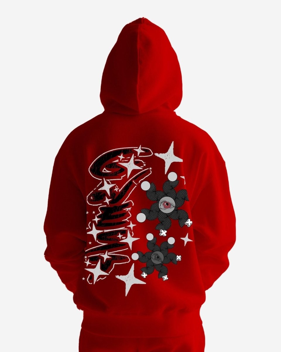 G West Breaking the Cycle Double Hit Oversized Hoodie - G West