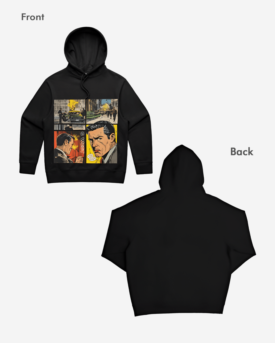 G WEST COMIC HOODIE Big and Tall - G West