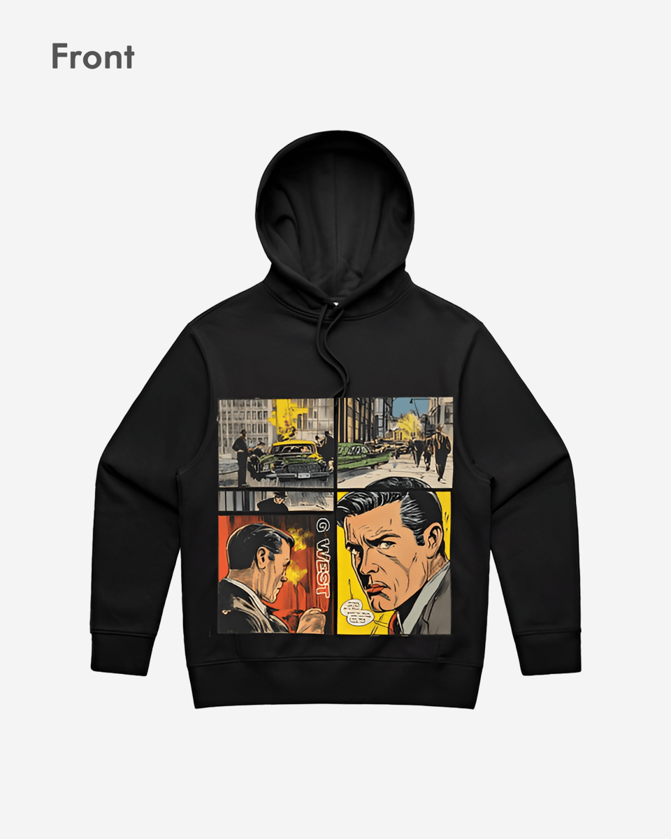 G WEST COMIC HOODIE Big and Tall - G West