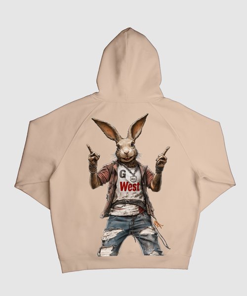 G West Cool Bunny Hoodie - G West