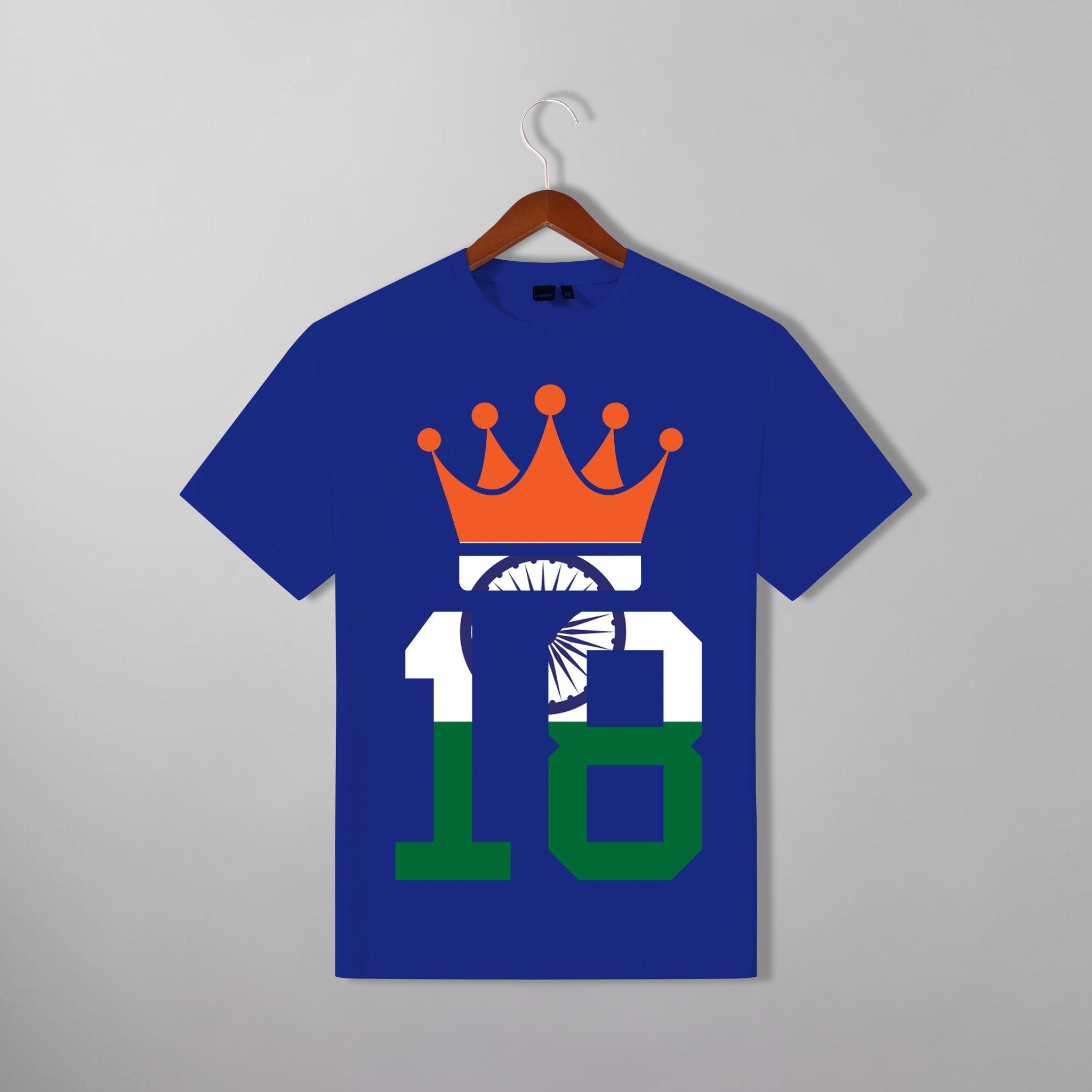 G West Cricket India King-18 T-Shirt : GWDTFL2412 - 3 COLORS - G West