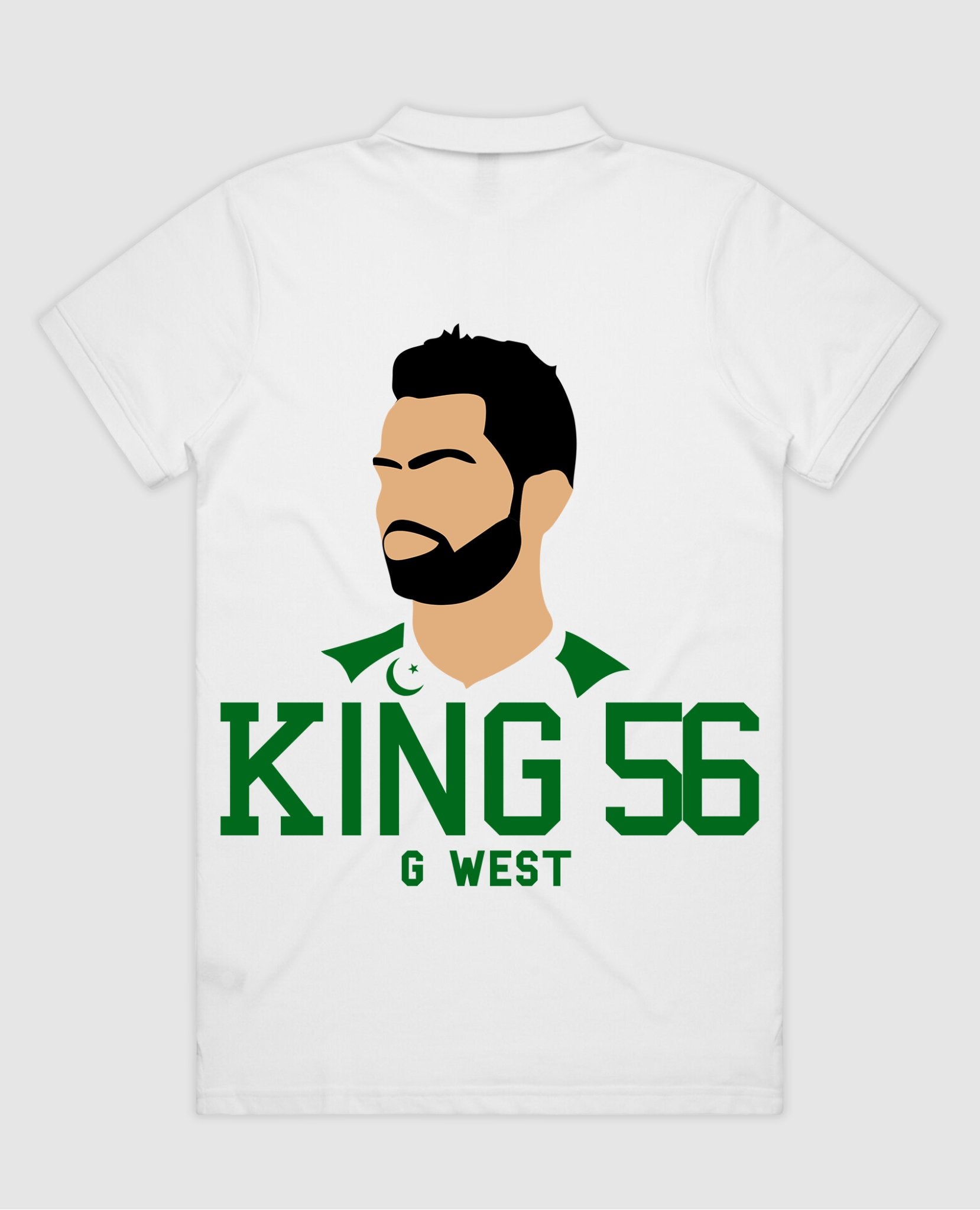G West Cricket King 56 Polo T-Shirt : GWPTL2408 - 2 COLORS - G West